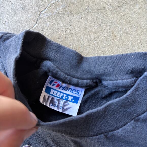 VINTAGE 80S YOSEMITE NATIONAL PARK T-SHIRT NATURE FADED GRAPHIC MENS SMALL - Picture 4 of 5